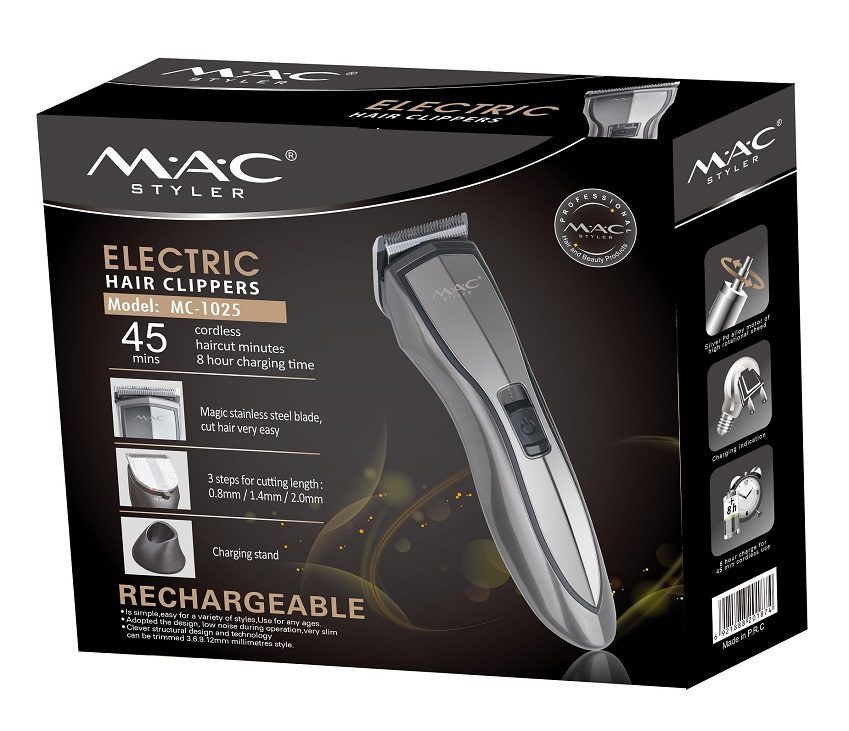 Tondeuse Barbe et Cheveux Sans Fil - Noir