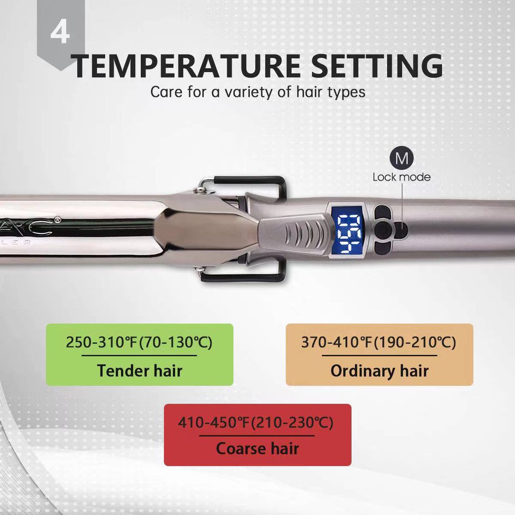 Boucleur / Fer &Agrave; Boucler Professionnel 450 F Large 32"