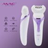 Epilateur Rasoir Brosse Nettoyante Et Massage 8 Accessoires