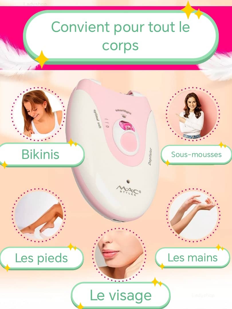 &Eacute;pilateur Femme Rapide et Pr&eacute;cise pour une Peau Douce MC7732