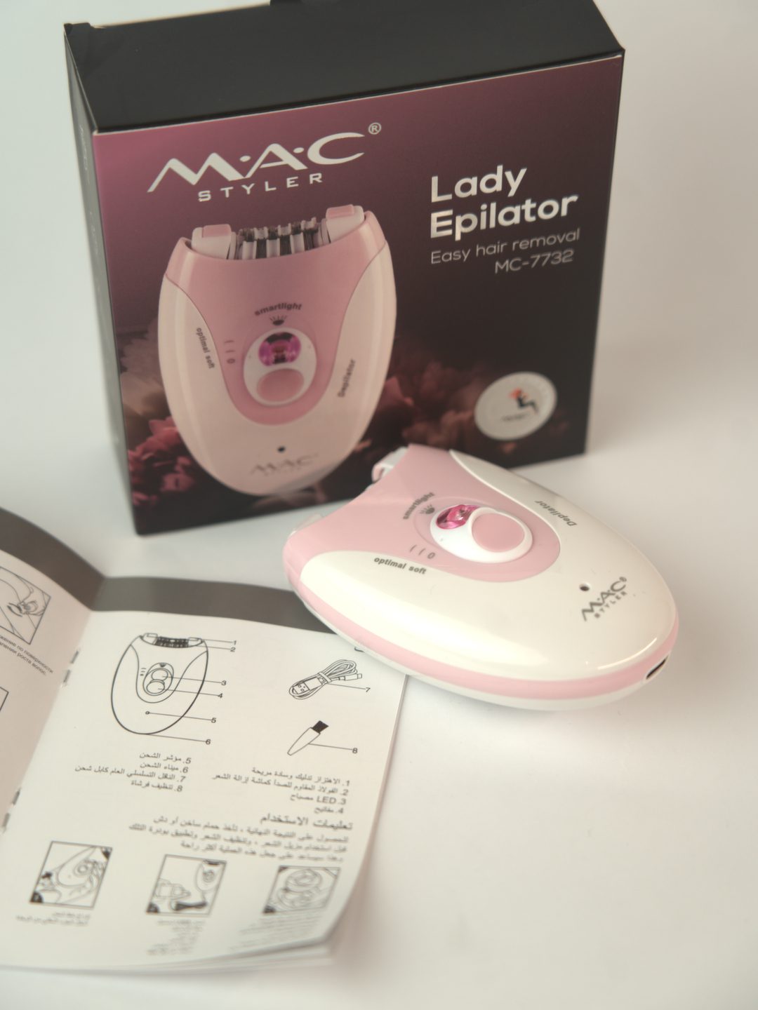 &Eacute;pilateur Femme Rapide et Pr&eacute;cise pour une Peau Douce MC7732